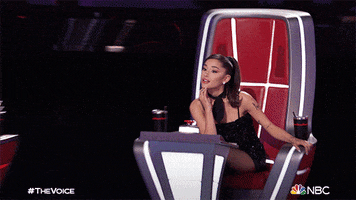 Ariana Grande Smile GIF by The Voice