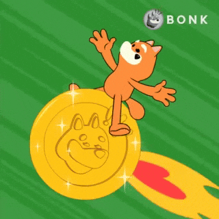 To The Moon Crypto GIF by BONK