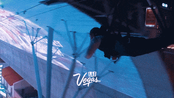 Flying Turn Up GIF by Las Vegas