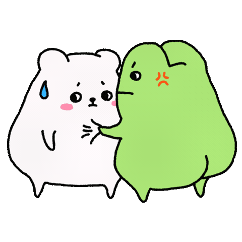 Angry Fight Sticker