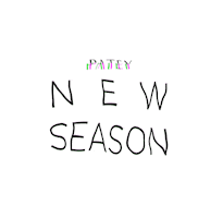 New Season Glitch Sticker by Patey