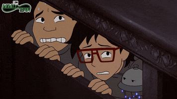 Scared Hiding GIF by Cartoon Network