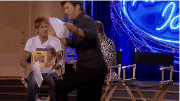 excited harry connick jr GIF by American Idol