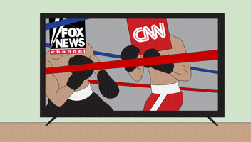 Cnn 5 Stages Of Watching The News GIF