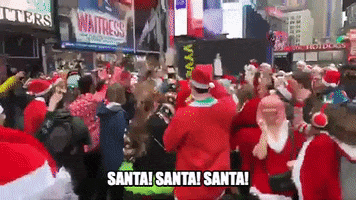 Santa Claus GIF by Storyful
