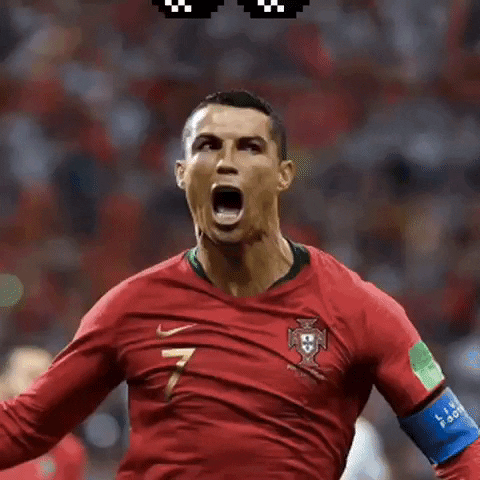 Cristiano Ronaldo Soccer GIF by La Suerte No Juega