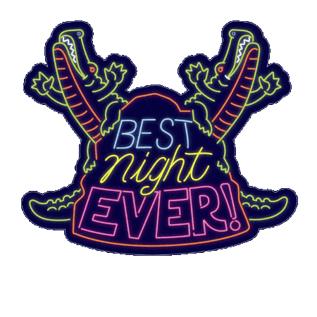 Night Neon Sticker by Visit El Paso