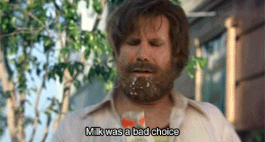 milk was a bad choice GIF
