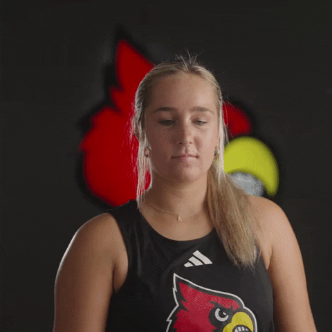 Womens Tennis GIF by Louisville Cardinals