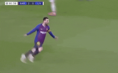 Sliding In Fc Barcelona GIF by UEFA