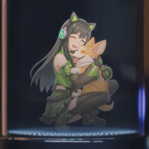 Love Dogs Hug GIF by Razer