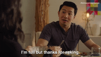 Im Full Food Drink GIF by Kim's Convenience