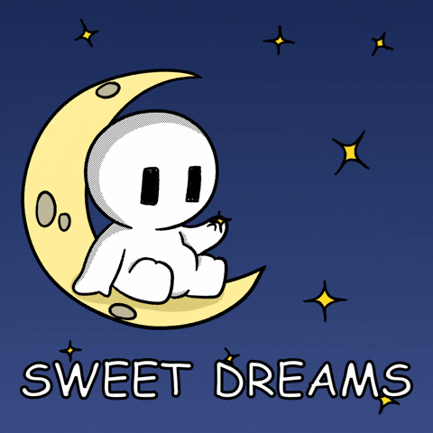 Tired Good Night GIF by Playgigaverse