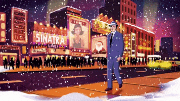 Holly Mistletoe GIF by Frank Sinatra