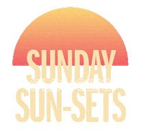 Sunset Northies Sticker by The Sydney Collective