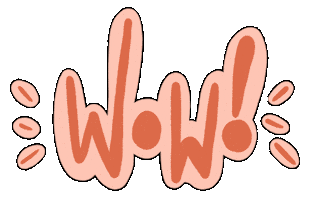 Pink Wow Sticker