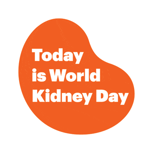 Nkf Worldkidneyday Sticker by National Kidney Foundation