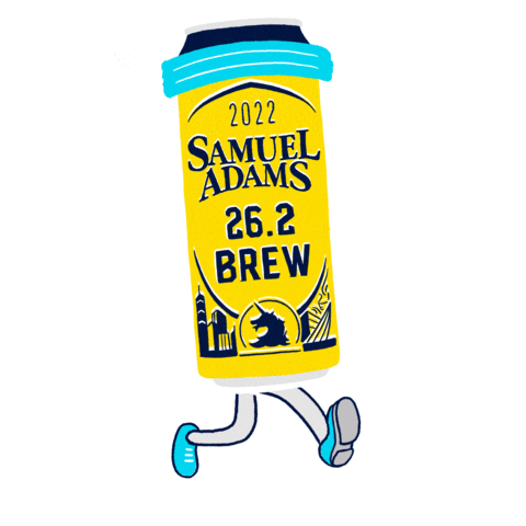 Boston Marathon Sticker by Samuel Adams Beer