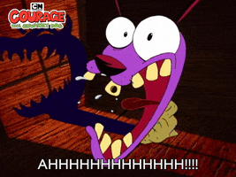 Screaming Courage The Cowardly Dog GIF by Cartoon Network
