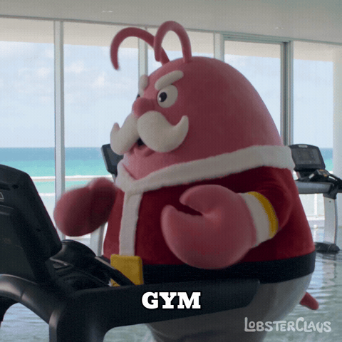 Gym Running GIF by LobsterClaus