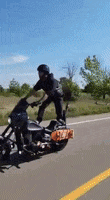 Ride Out Hells Angels GIF by Concrete Surfers Motorcycle Dudes - CSMD