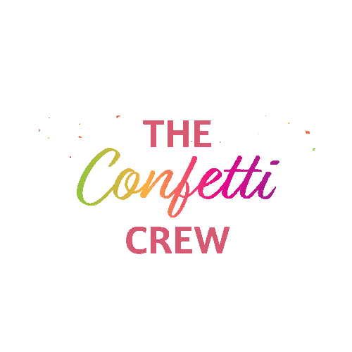 The Confetti Crew Sticker