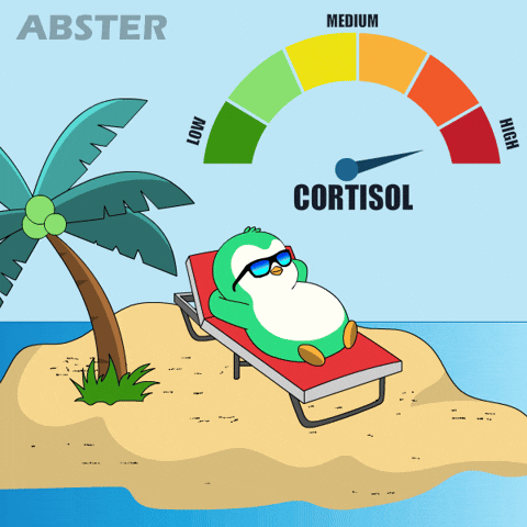 Penguin Stress GIF by Abster