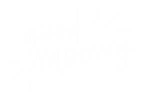Good Morning Sticker