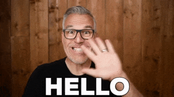 AdrianSalisbury hello hi welcome adrian GIF