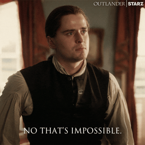 Shocked Fantasy GIF by Outlander