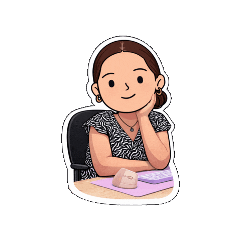 Happy Girl Sticker by Brifly