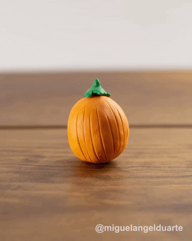 miguelduarte-stopmotion animation halloween fall pumpkin GIF