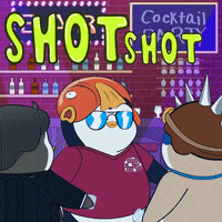 Drunk Party GIF by Pudgy Memez