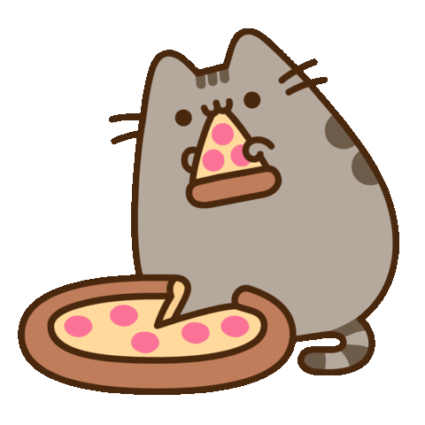 Fat Cat Sticker by Pusheen