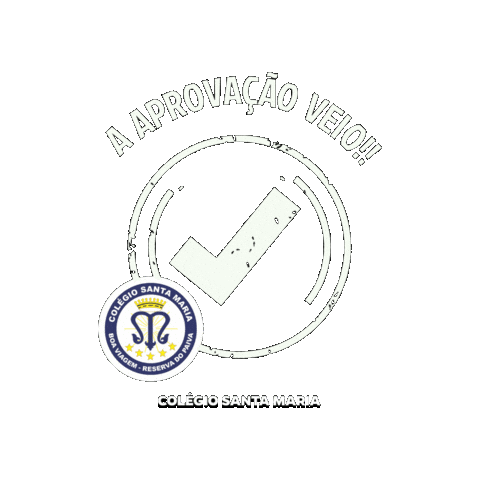 Vestibular Sticker by Colégio Santa Maria