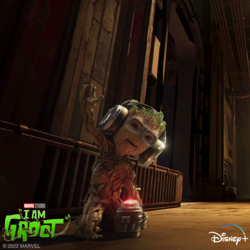I Am Groot Marvel GIF by Disney+
