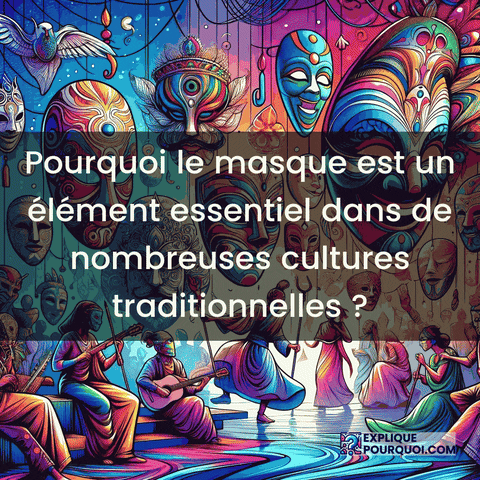 Masques Cérémoniels GIF by ExpliquePourquoi.com