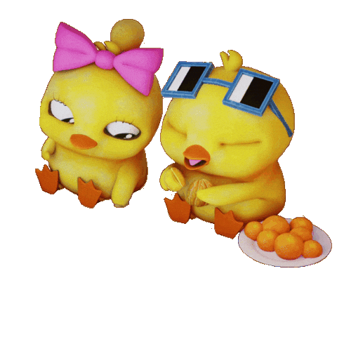 3D Eating Sticker by Atrium