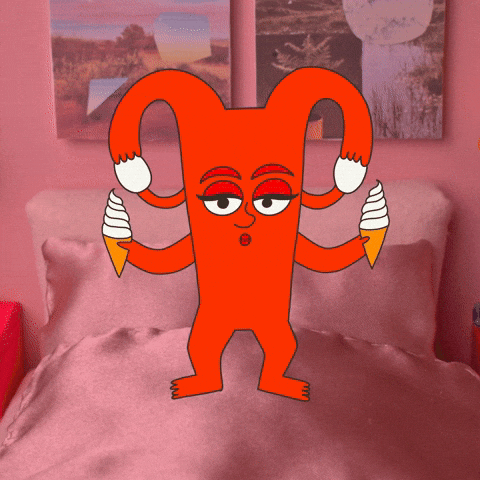 Sexy Ice Cream GIF by justynagreen