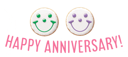 Happy Anniversary Smiley Cookie GIF by Eat'n Park