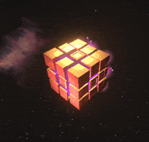 Space Cube GIF
