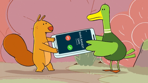 Ringing Phone Call GIF by Cartoon Hangover - Find & Share on GIPHY