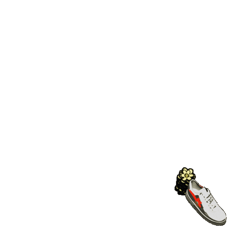 Flower Sneakers Sticker by watertheplant