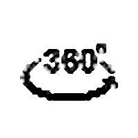 dreihundertsechzig Sticker