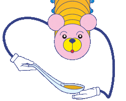 Hungry Illustration Sticker