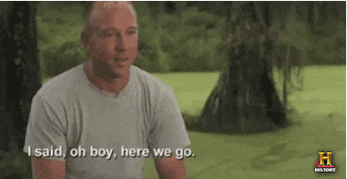 pumped up history GIF by Swamp People