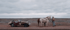 gunpowdersky cowboy scifi western horses GIF