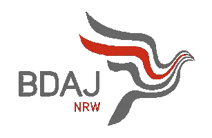 Bdaj Nordrheinwestfalen Sticker by bdaj_nrw