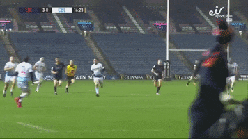 Big Hit Tackle GIF by Edinburgh Rugby