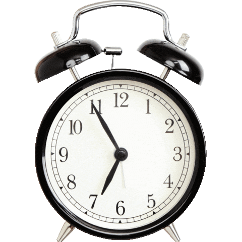 Bodyskinbalance time alarm clock tijd klok Sticker
